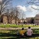 University of North Carolina Chapel Hill students on campus