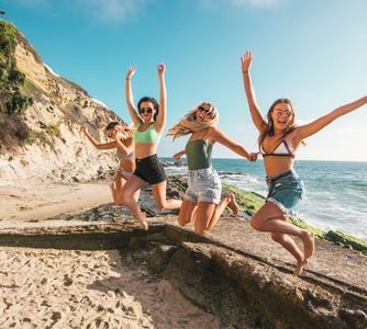 beach trip friends