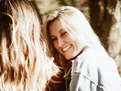 bruin belles two girls laughing