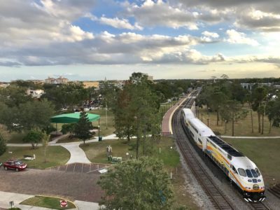 birds eye view of winter park, fl