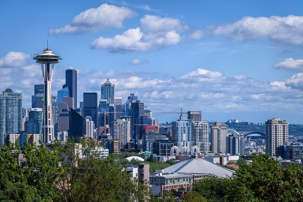 Photo of the skyline of Seattle, Washington